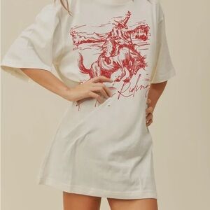 Keep On Riding Oversized Tee